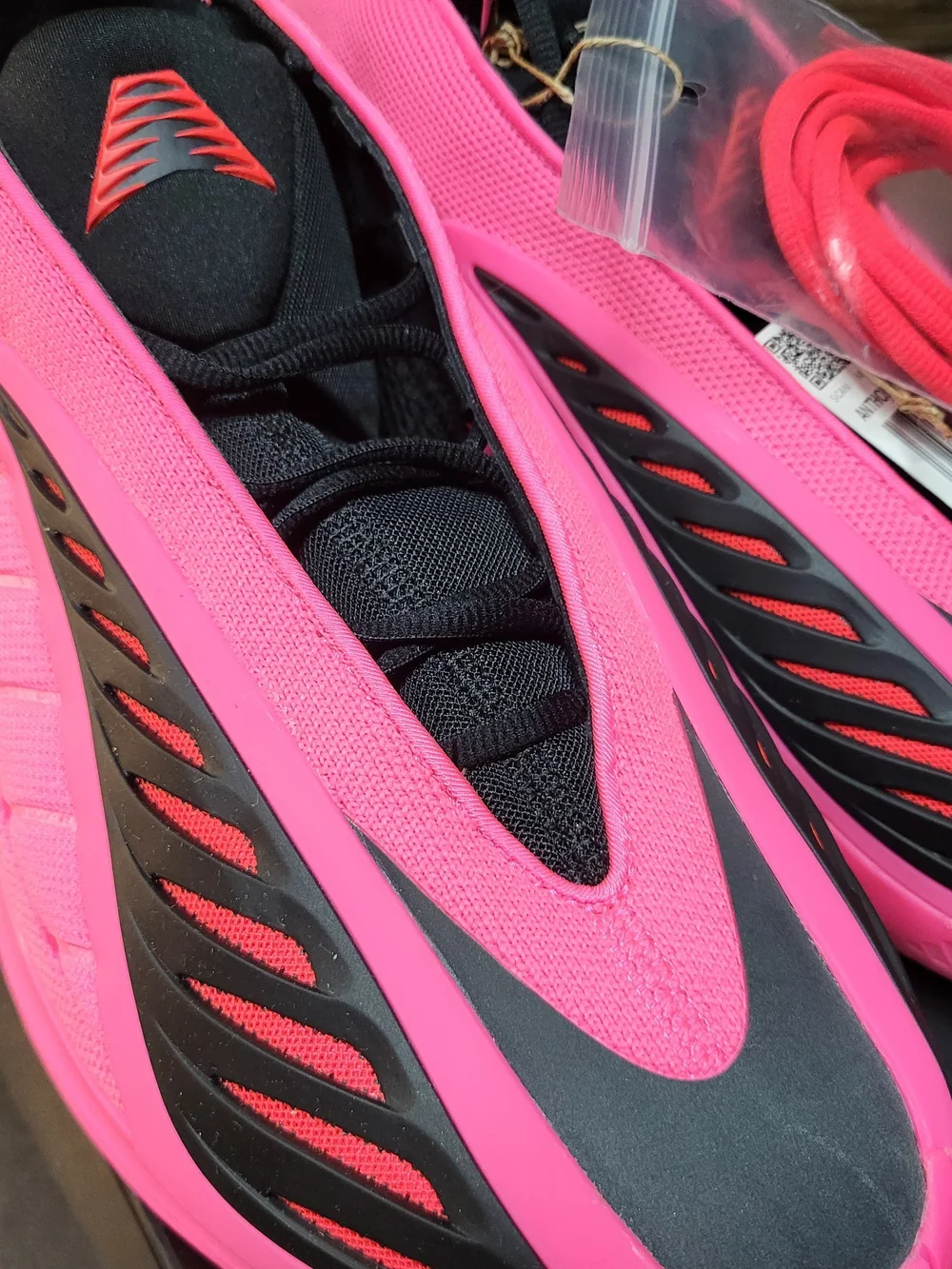 *NEW* Adidas Anthony Edwards 2 Basketball Shoes Lucid Pink Black Mens Size 13